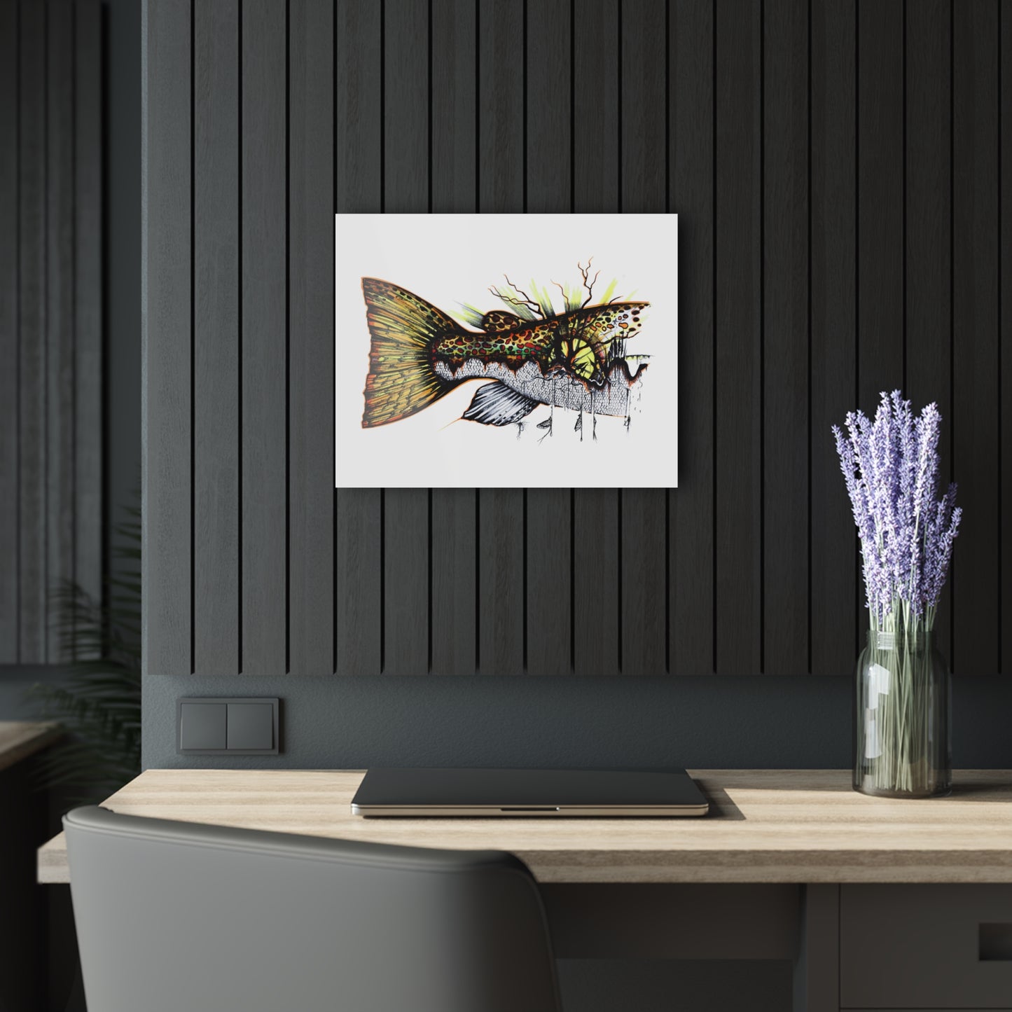 Salmo Trutta Acrylic Print