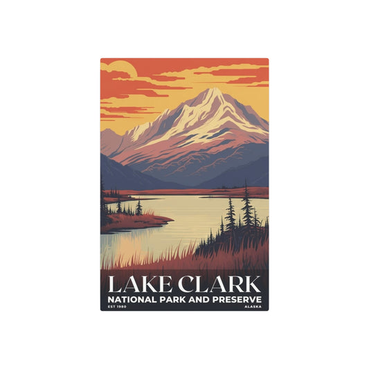 Lake Clark National Park & Preserve Sign