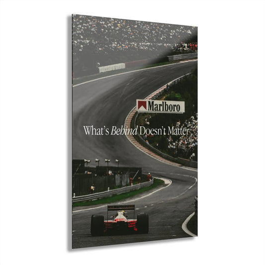 MP4 @ Eau Rouge Acrylic Print