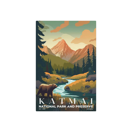 Katmai National Park & Preserve Sign