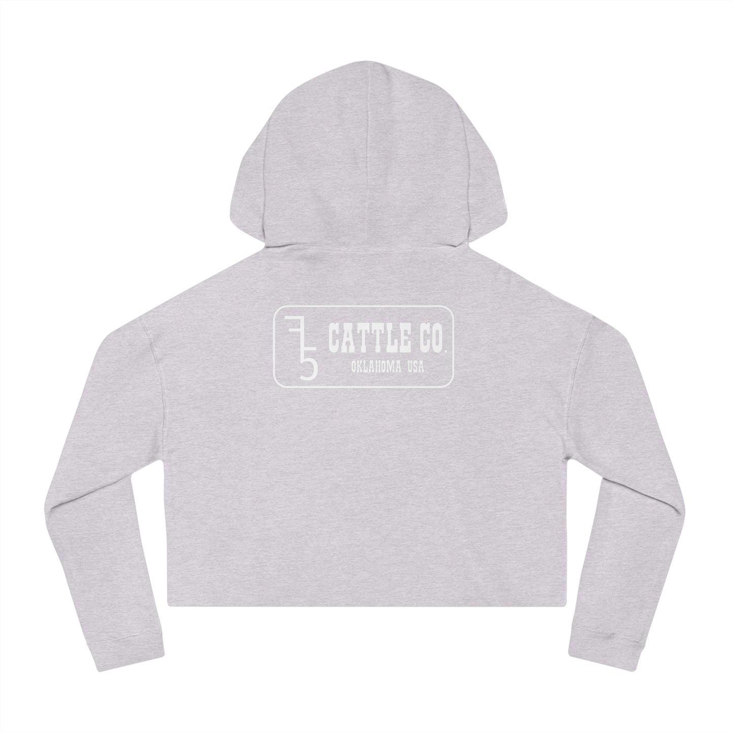 Patch Crop Hoodie