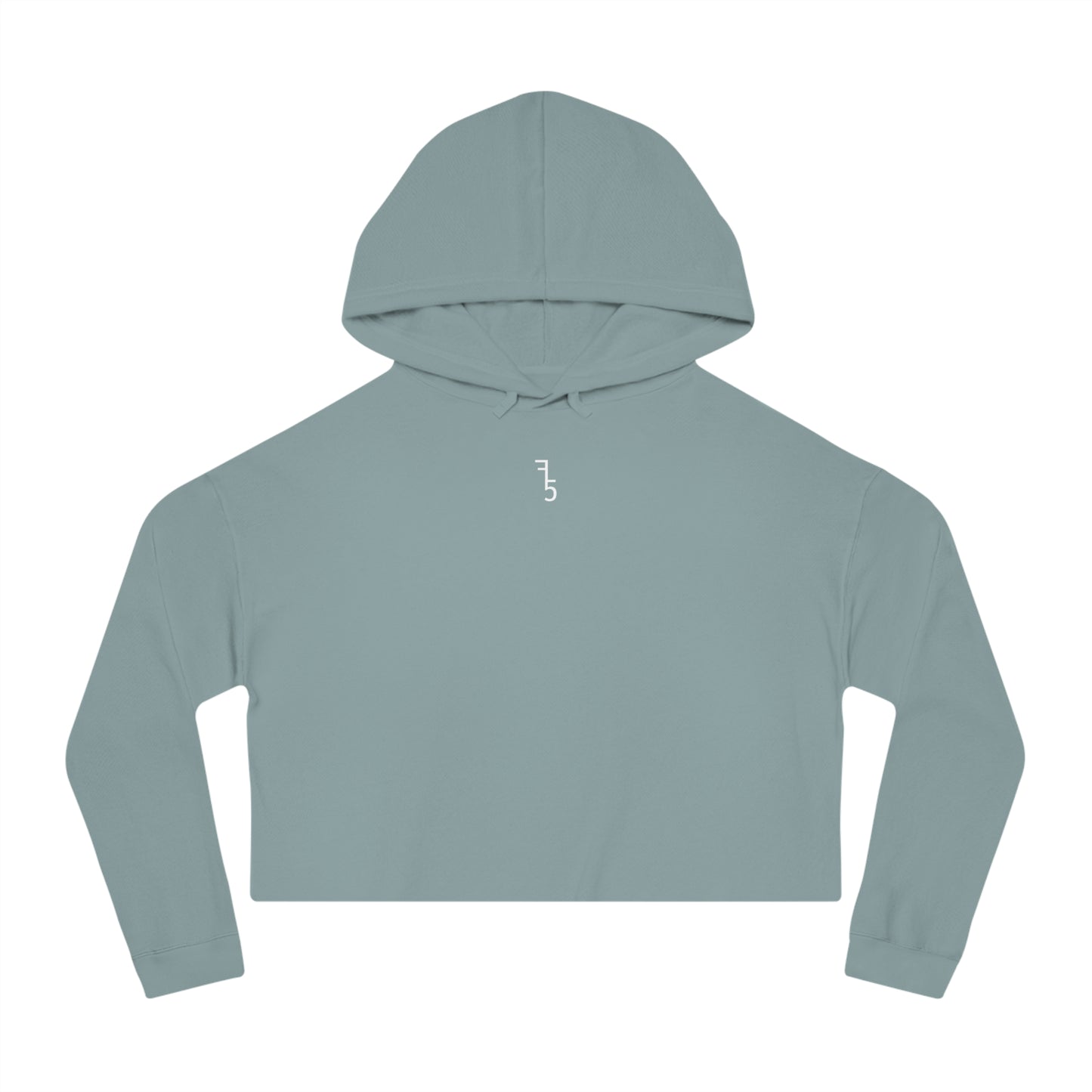 Patch Crop Hoodie