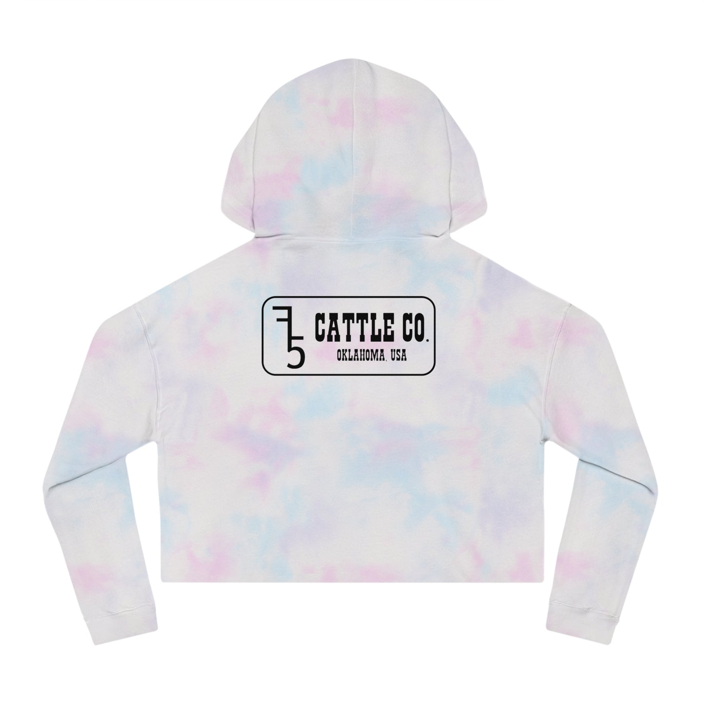 Patch Crop Hoodie