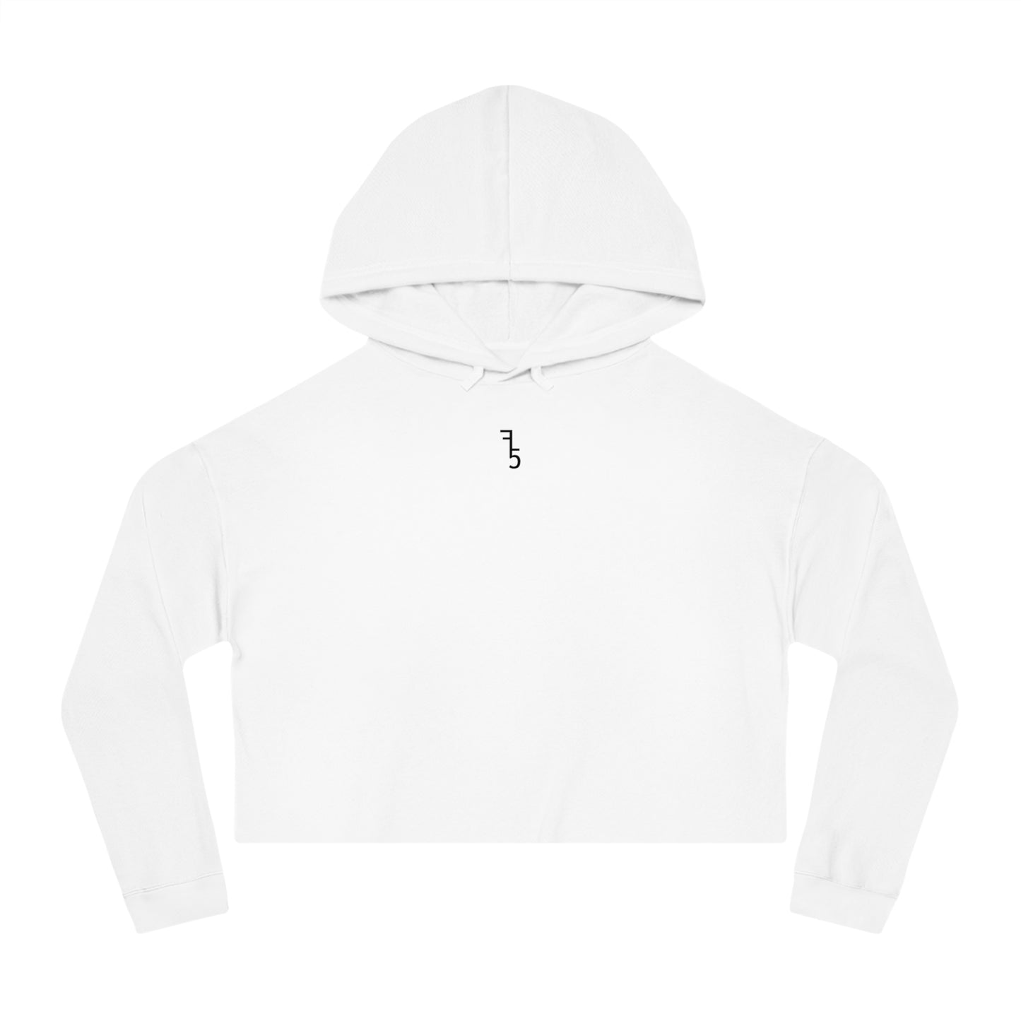 Patch Crop Hoodie