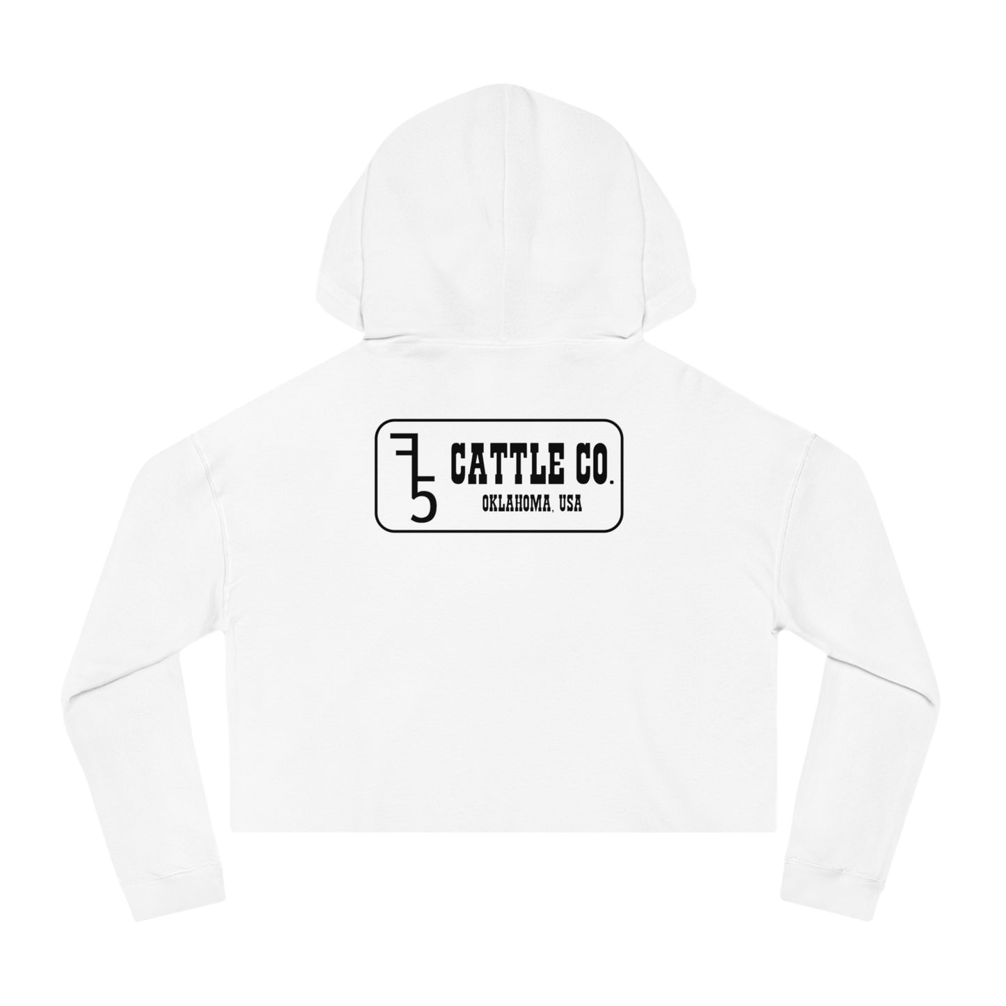 Patch Crop Hoodie