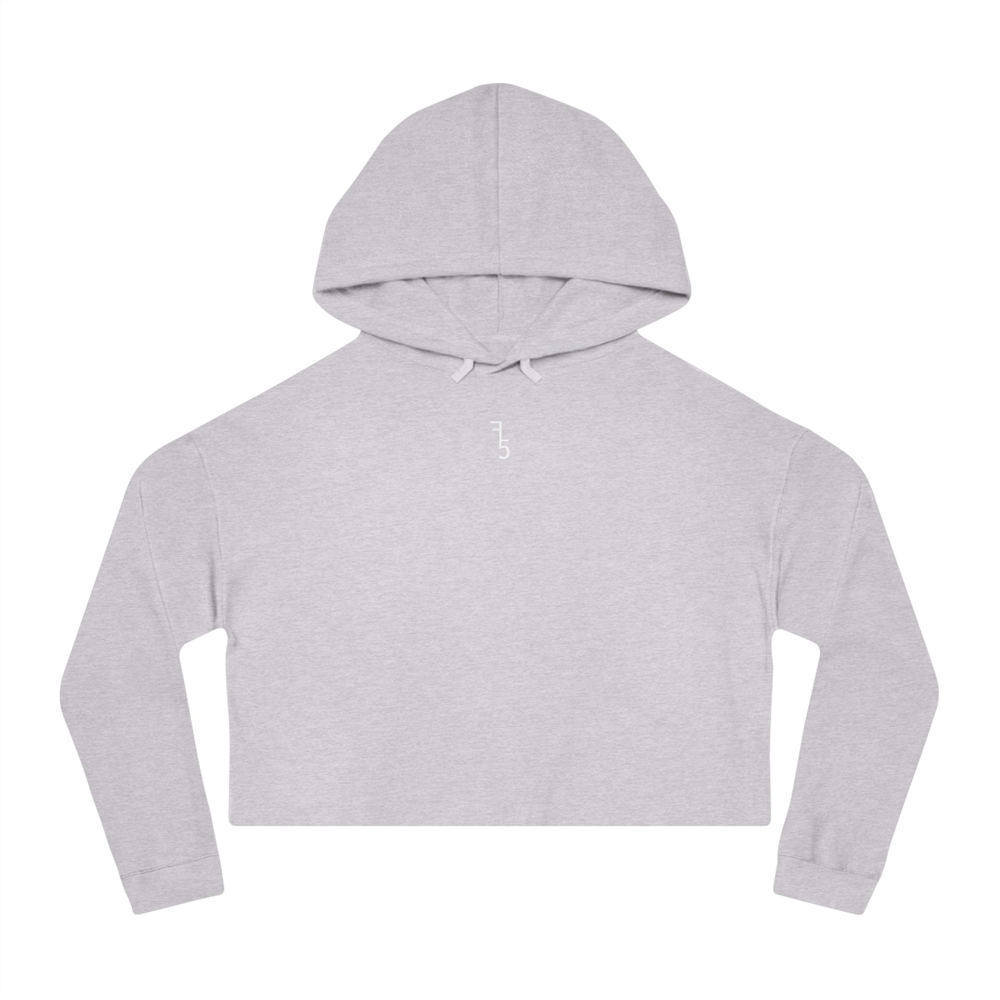 Patch Crop Hoodie