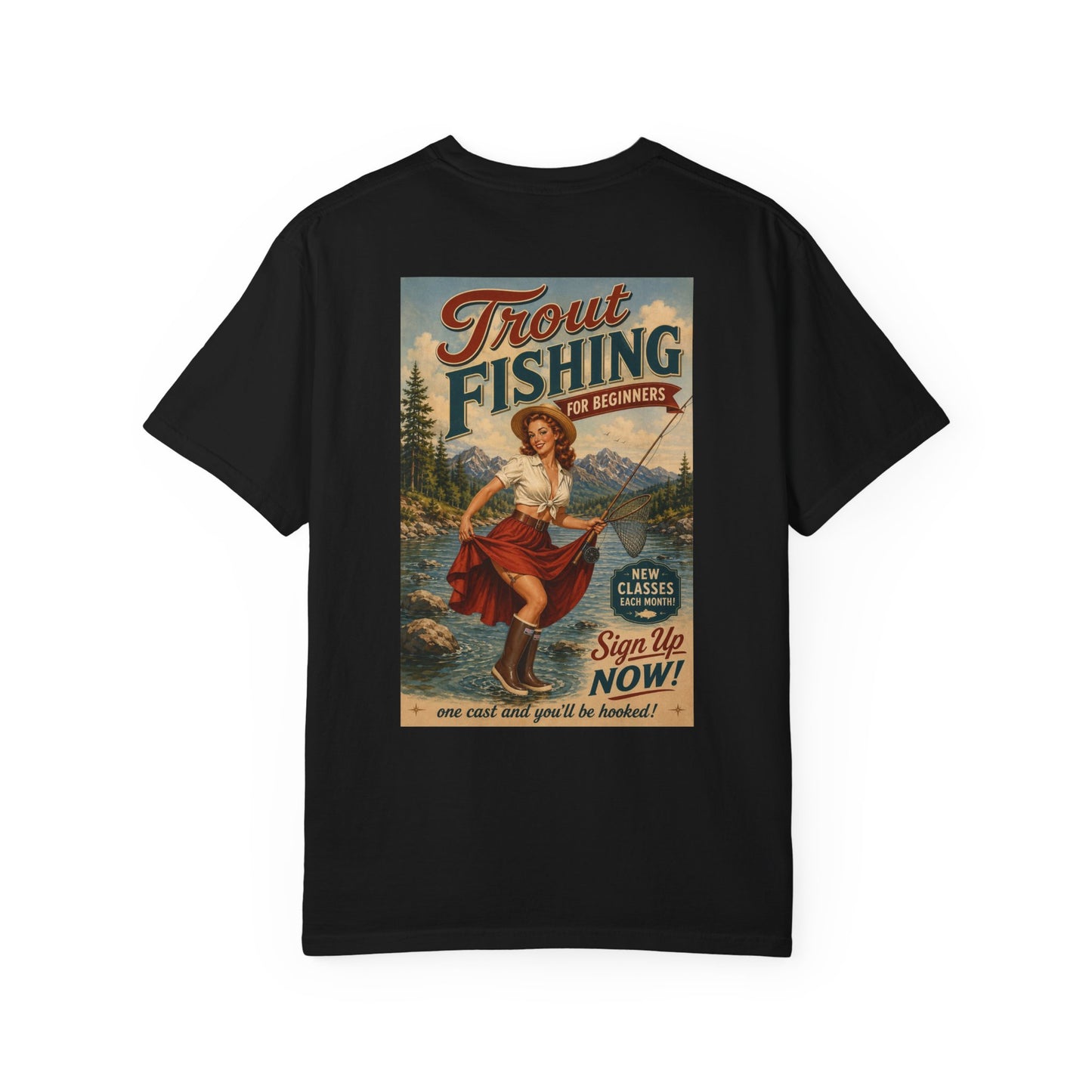 Trout Fishing Tee