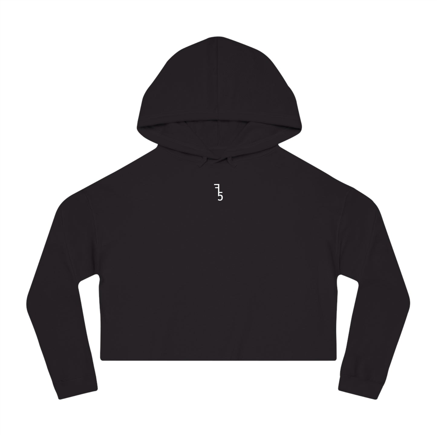 Patch Crop Hoodie